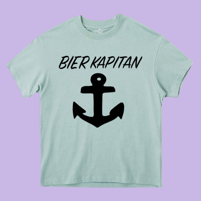 Bier Kapitan Heavy Core Tee Designed By Bettercallsaul