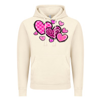 Vintage Artic love hearts Vintage Hoodie - OliviaCreatesArt