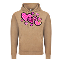 Vintage Coffee love hearts Vintage Hoodie - OliviaCreatesArt