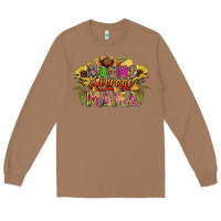 Toasted Coconut Nacho average mama Long Sleeve Tee - FaDigitalArtStudio