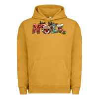 Pigment Peanut Butter noel with sock and reindeer Urban Hoodie - AdoDesignShop