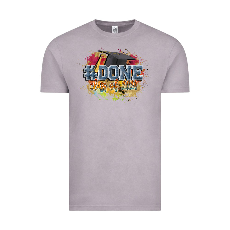 #done Class Of 2024 Vintage Tee by CowGirlArtShop | Teevron