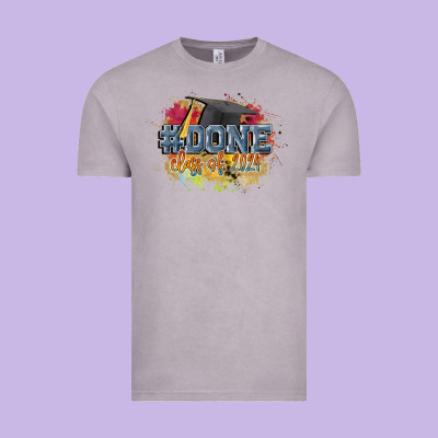 #done Class Of 2024 Vintage Tee Designed By Cowgirlartshop