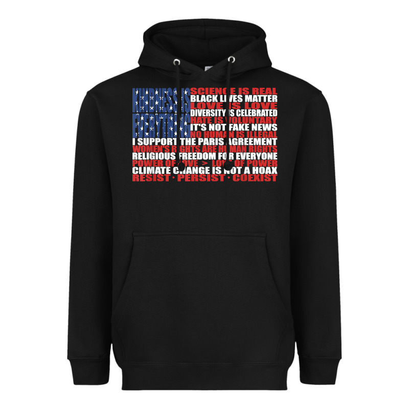 Political Protest American Flag   Stand United T Shirt Heavyweight Hoodie by longCreatives | Teevron