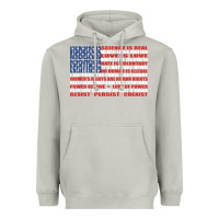 Moon Dust political protest american flag   stand united t shirt Heavyweight Hoodie - longCreatives