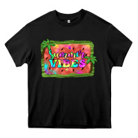 Black summer vibes watermelon Heavy Core Tee - JahusDesignShop