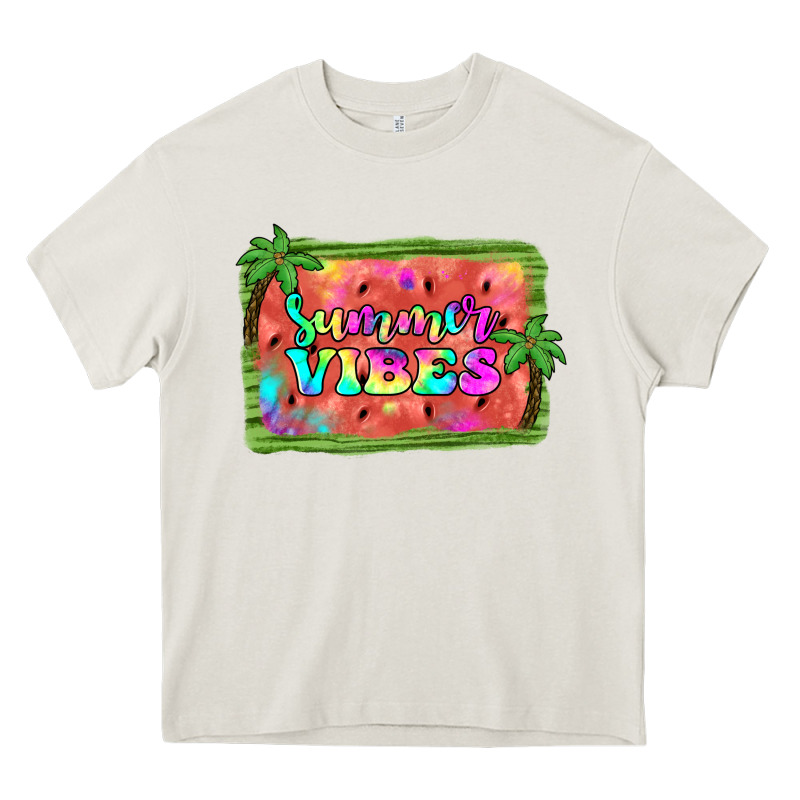 Summer Vibes Watermelon Heavy Core Tee by JahusDesignShop | Teevron