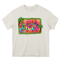 Cream summer vibes watermelon Heavy Core Tee - JahusDesignShop