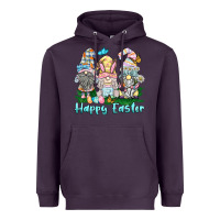 Plum happy easter gnome Heavyweight Hoodie - BarkalooDesign