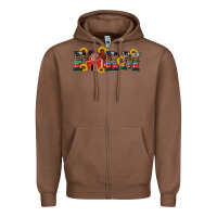 Chestnut western farm Zipper Hoodie - Artiststas