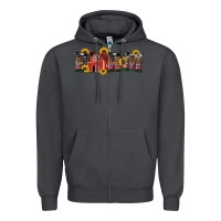 Smoke western farm Zipper Hoodie - Artiststas