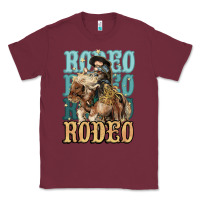 Burgundy Rodeo kid Cowboy midilli horse Classic Tee - HowdyJamesFarm