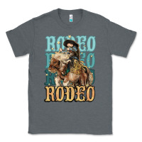 Charcoal Heather Rodeo kid Cowboy midilli horse Classic Tee - HowdyJamesFarm