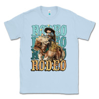 Dusty Blue Rodeo kid Cowboy midilli horse Classic Tee - HowdyJamesFarm