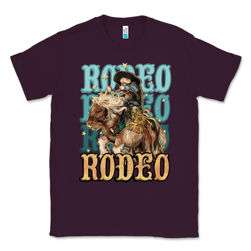 Rodeo Kid Cowboy Midilli Horse Classic Tee by HowdyJamesFarm | Teevron
