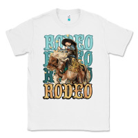 White Rodeo kid Cowboy midilli horse Classic Tee - HowdyJamesFarm