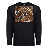 Black leopard and cowhides Premium Sweatshirt - BarkalooDesign