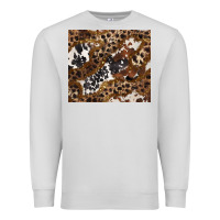 Dove Grey leopard and cowhides Premium Sweatshirt - BarkalooDesign