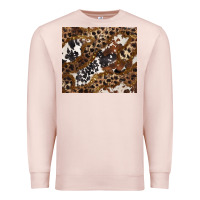 Pale Pink leopard and cowhides Premium Sweatshirt - BarkalooDesign