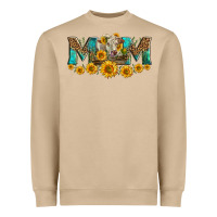 Mushroom charolais cow mom Heavyweight Sweatshirt - LillyAllenDesigns