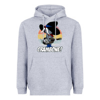 Heather Grey Vintage distressed uncle pecos crambone Heavyweight Hoodie - longCreatives