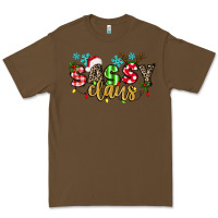 Cacao Sassy Claus Premium Tee - texasbilliewilder