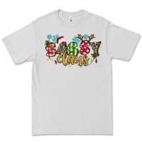 Dove Grey Sassy Claus Premium Tee - texasbilliewilder