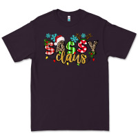 Plum Sassy Claus Premium Tee - texasbilliewilder
