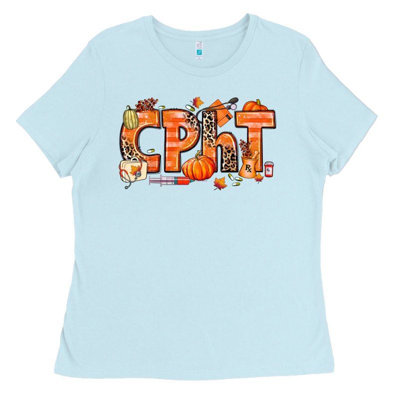 Fall Cpht Pharmacy Technician Ladies Tee by texasbilliewilder | Teevron