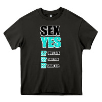 Asphalt SEX YES HOT SEX SAFE SEX GREAT SEX Heavy Core Tee - Bettercallsaul