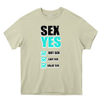 Mossy SEX YES HOT SEX SAFE SEX GREAT SEX Heavy Core Tee - Bettercallsaul
