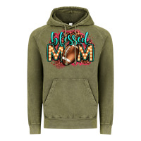 Vintage Olive blessed american football mom lightbulb letters Vintage Hoodie - OliviaCreatesArt