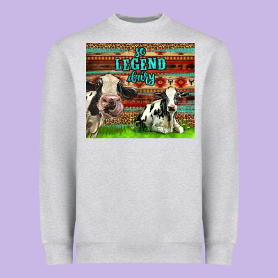 So Legend Dairy Heavyweight Sweatshirt Designed By Lillyallendesigns