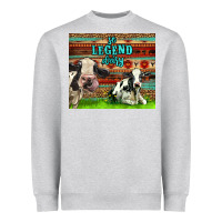 Heather Grey So Legend Dairy Heavyweight Sweatshirt - LillyAllenDesigns
