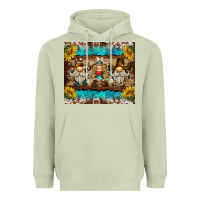 Matcha western gnome tumbler Heavyweight Hoodie - BarkalooDesign