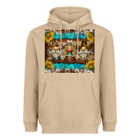 Mushroom western gnome tumbler Heavyweight Hoodie - BarkalooDesign