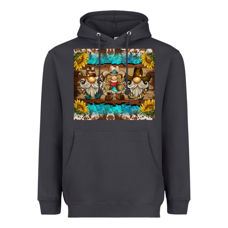Western Gnome Tumbler Heavyweight Hoodie by BarkalooDesign | Teevron
