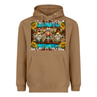 Toasted Coconut western gnome tumbler Heavyweight Hoodie - BarkalooDesign