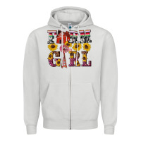 Dove Grey western farm girl Zipper Hoodie - Artiststas