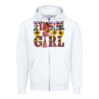 White western farm girl Zipper Hoodie - Artiststas