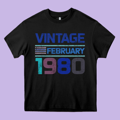Vintage February 1980 Heavy Core Tee Designed By Bettercallsaul