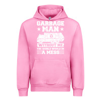 Fuchsia Pink garbage man gift t  shirt recycling trash garbage man t  shirt Urban Hoodie - longCreatives