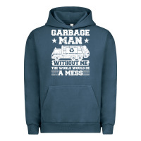 Pigment Midnight Navy garbage man gift t  shirt recycling trash garbage man t  shirt Urban Hoodie - longCreatives