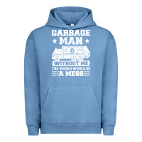 Pigment Pebble Blue garbage man gift t  shirt recycling trash garbage man t  shirt Urban Hoodie - longCreatives