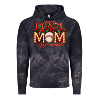 Cloud Black blessed baseball mom lightbulb letters Vintage Hoodie - OliviaCreatesArt