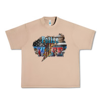 Burro Police wife lightning bolt 4th of july Urban Heavy Tee - HowdyJamesFarm