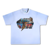 Grape Ice Police wife lightning bolt 4th of july Urban Heavy Tee - HowdyJamesFarm