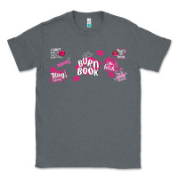 Charcoal Heather burn book Classic Tee - TumblerDesignByShophia