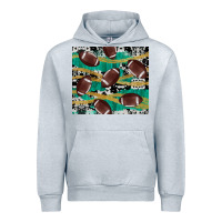 Heather Grey western football Urban Hoodie - AdoDesignShop