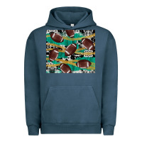 Pigment Midnight Navy western football Urban Hoodie - AdoDesignShop